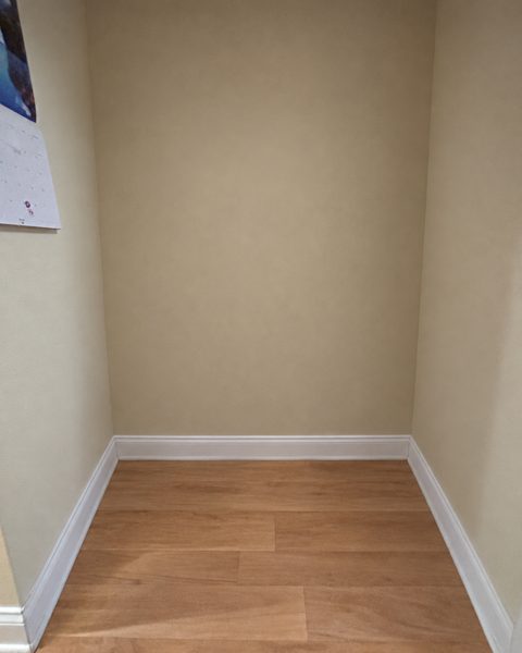 Another view of the custom pantry