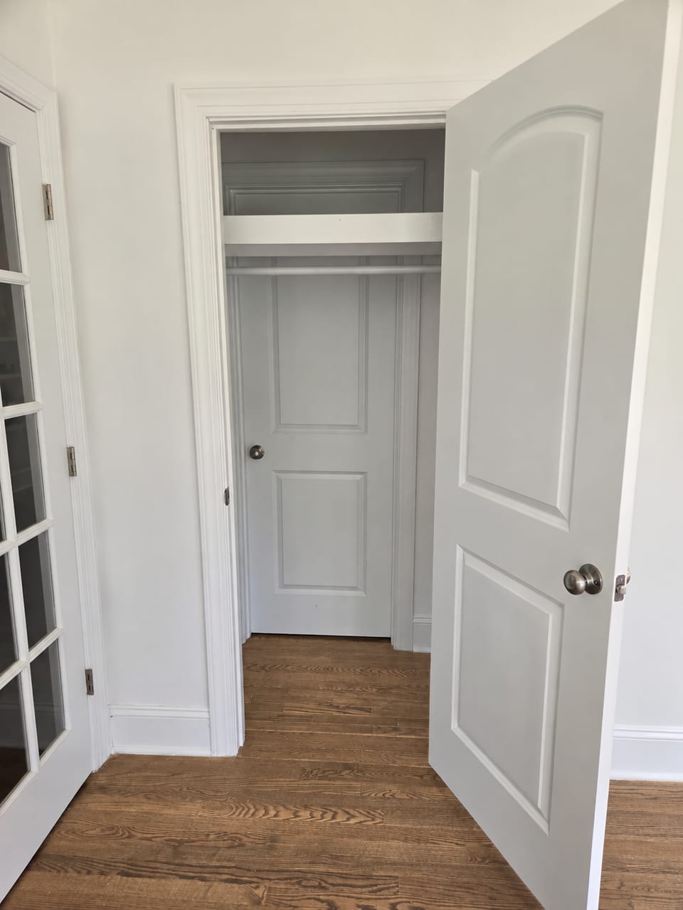 Another view of the finished walls, same job